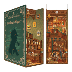Violin Detective Agency separador de libros Tonecheer 3