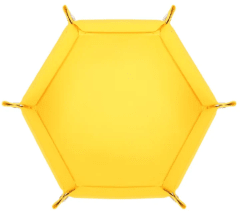 Bandeja para dados - Hexagonales Piel 0