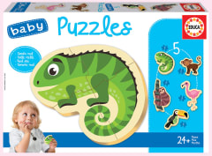 Educa: Animales Tropicales Puzzle progresivo 5 en 1 0