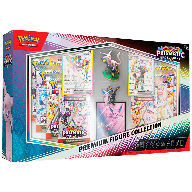 Pokémon TCG -  Prismatic Evolitions Premium Figure Collection1