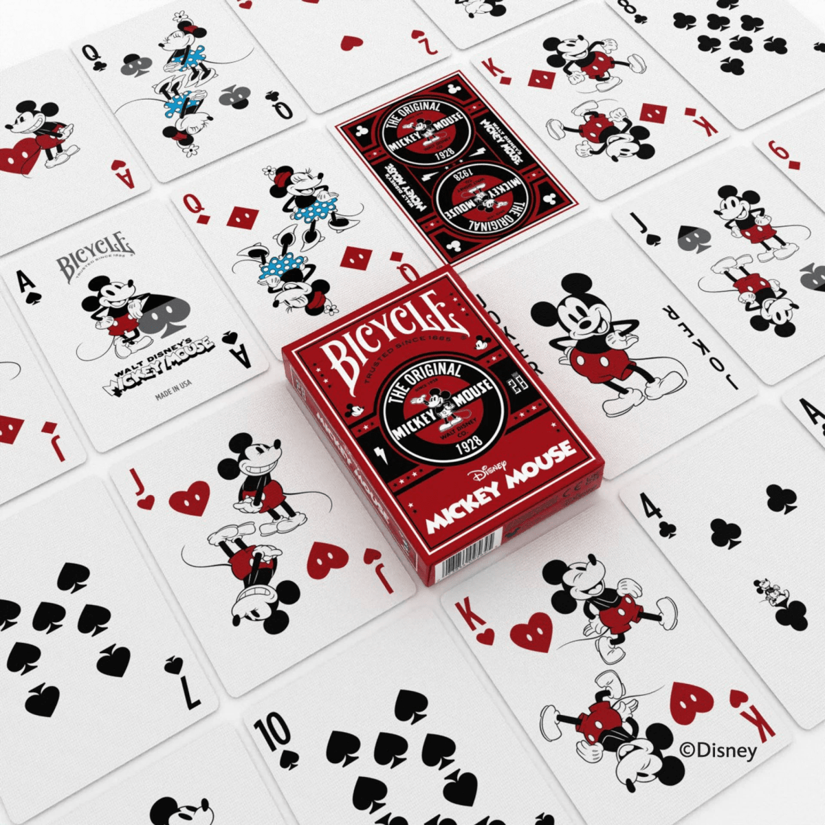 Disney Classic Mickey Mouse Inspired Playing Cards3