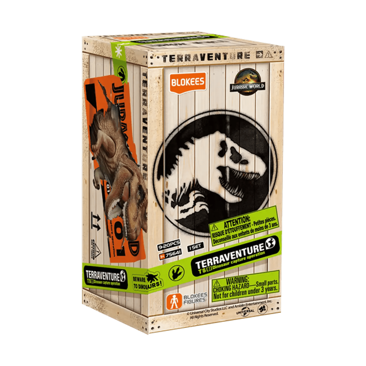 Blokees Jurassic World Terraventure TS 01 Dinosaur Capture Operation | Figura Al Azar1