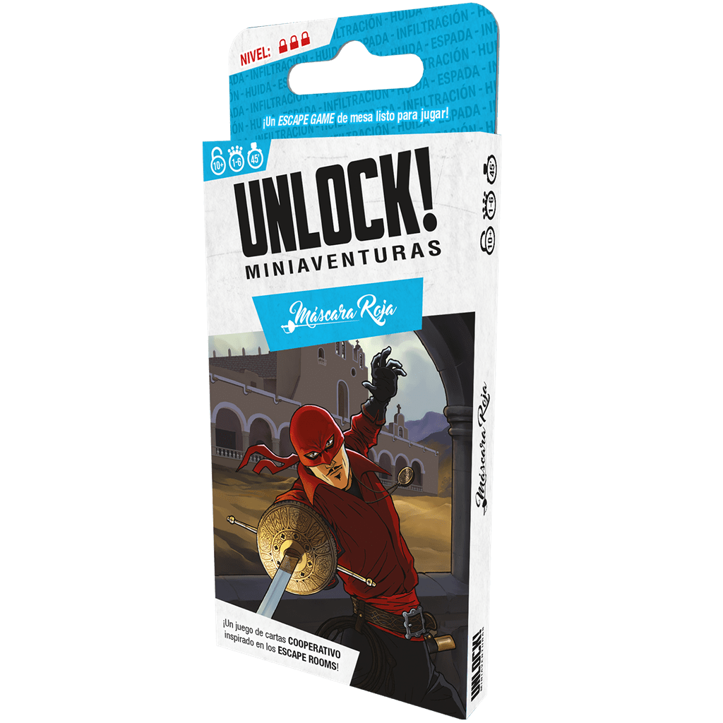UNLOCK! MINIAVENTURAS - MÁSCARA ROJA1