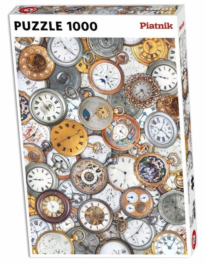 Puzzle clásico 2D: Piezas del tiempo (1000 pcs)1