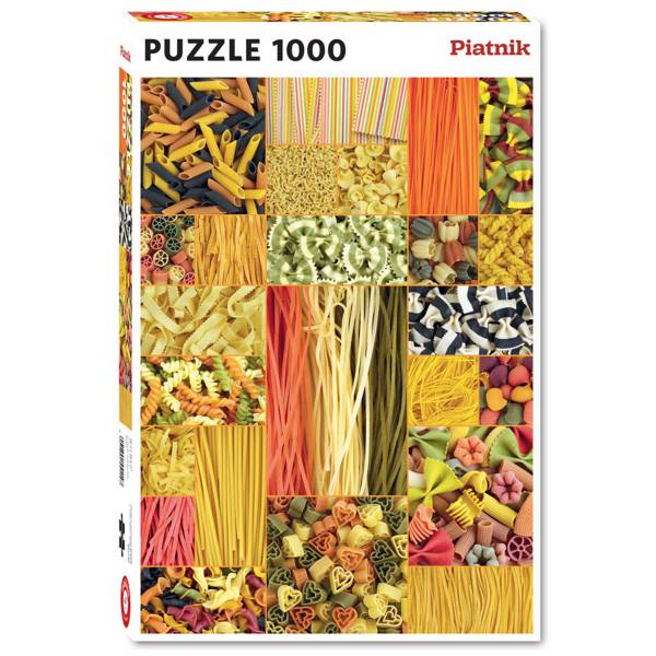 Puzzle clásico 2D: Pastas (1000 pcs)1