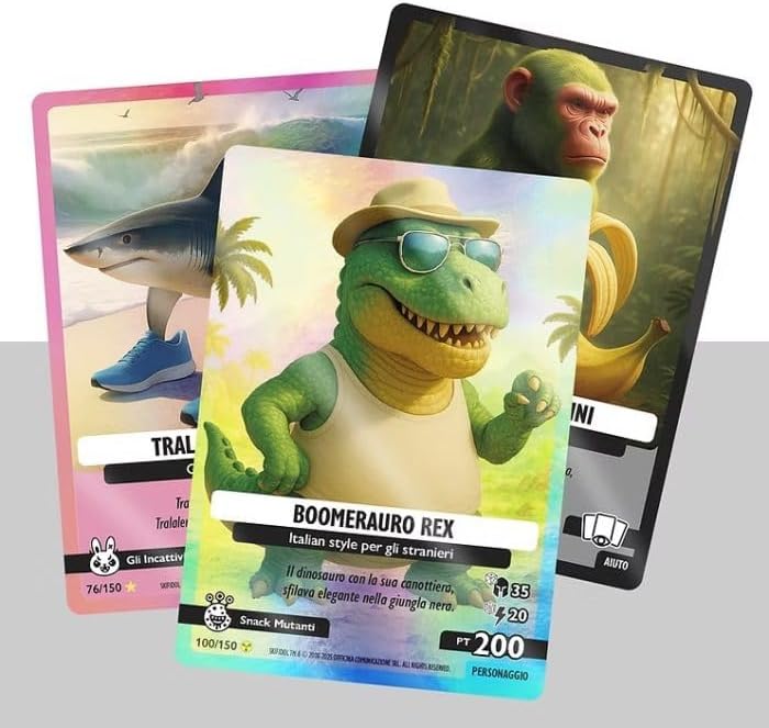 Italian Brainrot Trading Card Game - Album + Sobre3