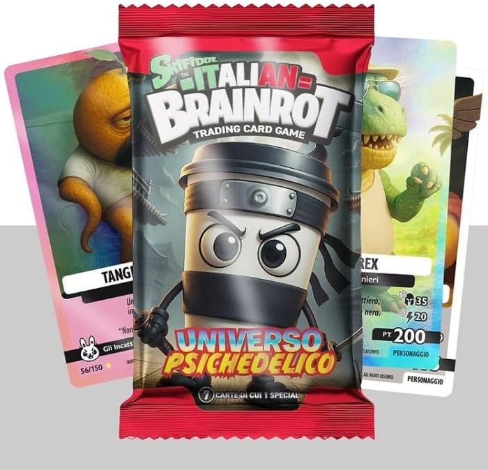 Italian Brainrot Trading Card Game - Album + Sobre1