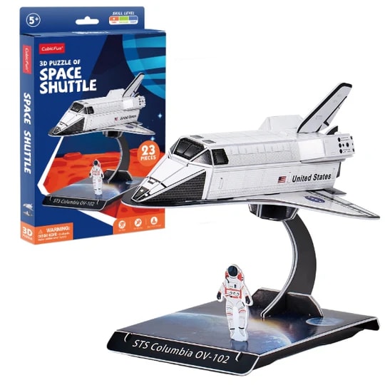Space Shuttle Mini - Rompecabezas 3D1