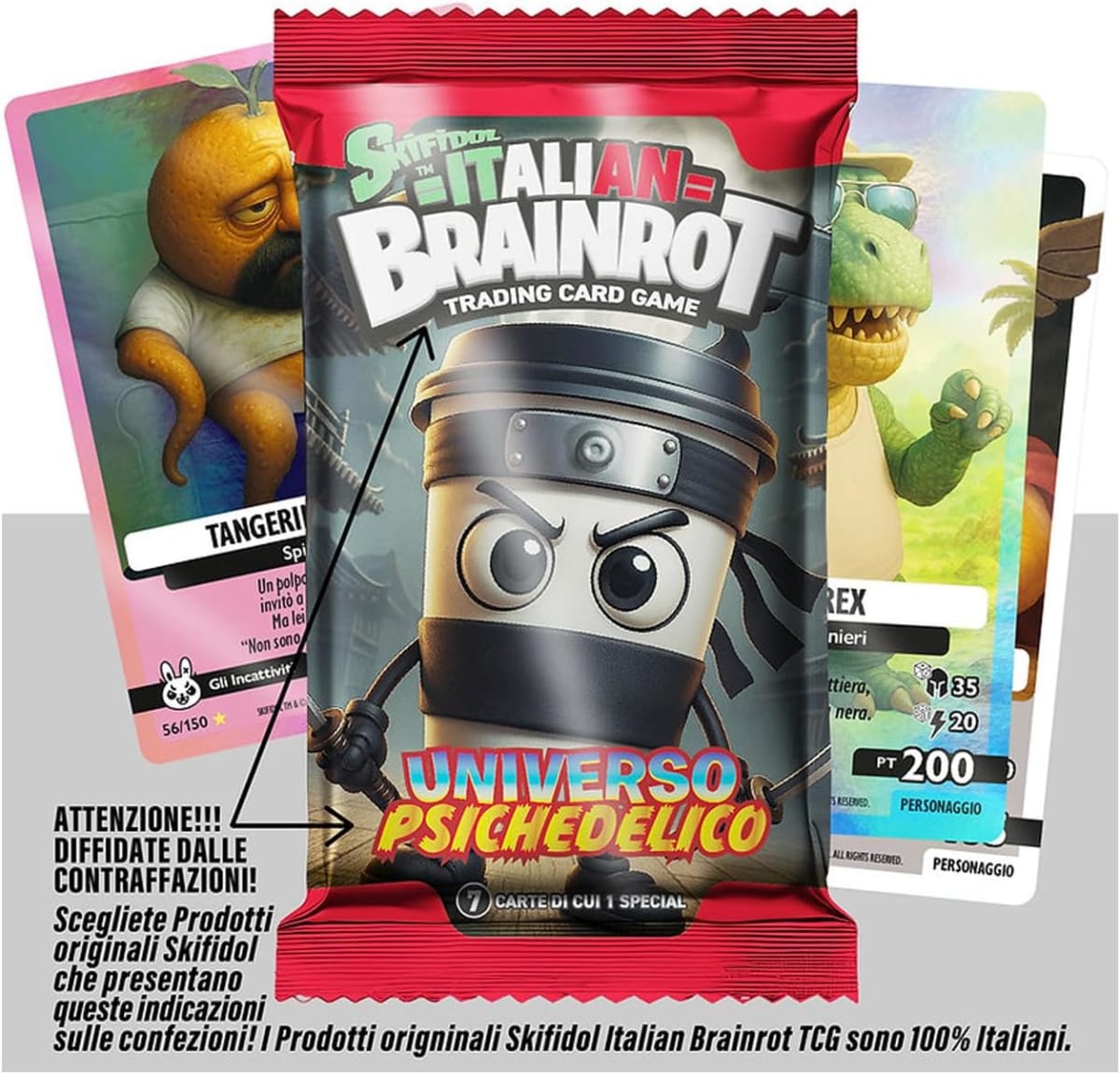 Italian Brainrot Trading Card Game - Sobre3