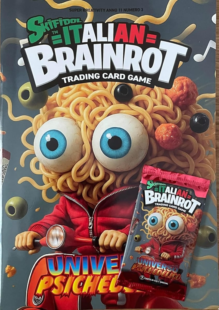 Italian Brainrot Trading Card Game - Album + Sobre2