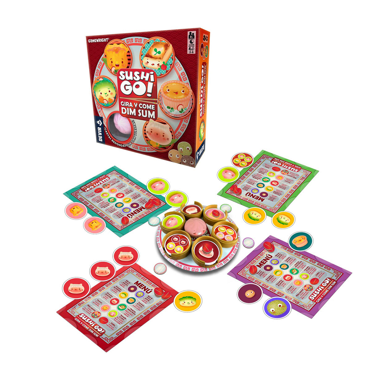 Sushi Go! Gira y Come Dim Sum2