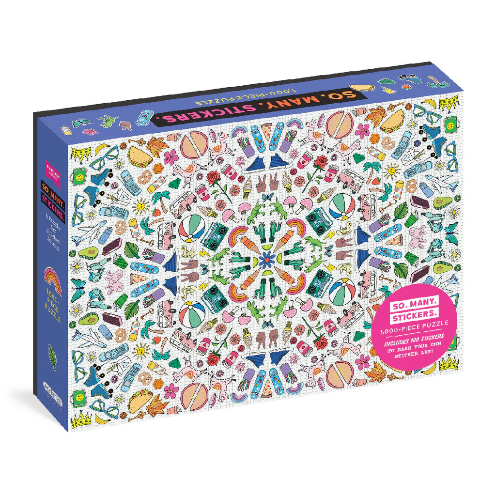 So Many Stickers: Puzzle (1000 pcs)2