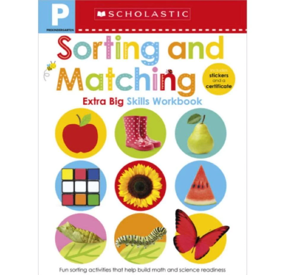 LIBRO ACTIVIDADES EXTRA GRANDE PREKINDER: CLASIFICANDO Y JUNTANDO1