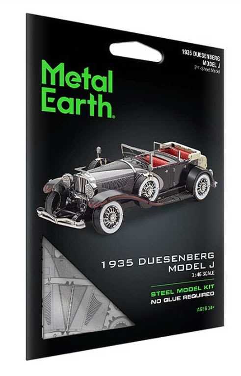 1935 Duesenberg Model J - Puzzle 3D Metal2