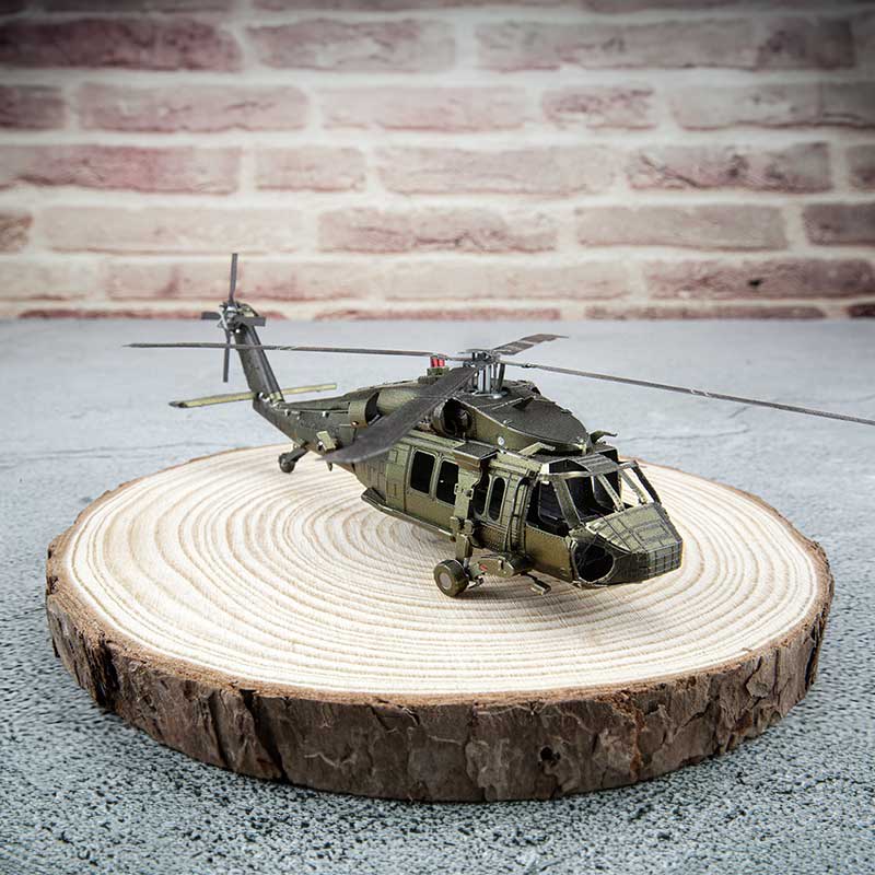 Black Hawk - Puzzle 3D Metal3