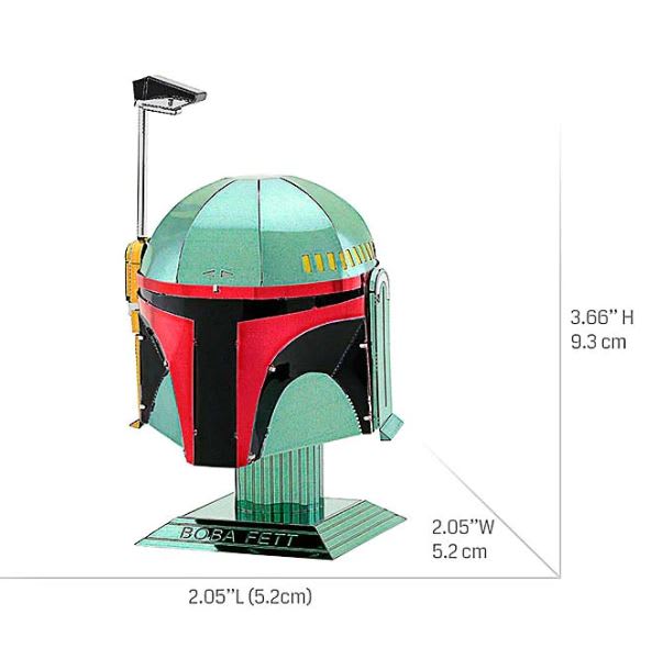 Boba Fett Helmet - Puzzle 3D Metal3