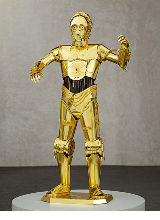 C-3PO - Puzzle 3D Metal3