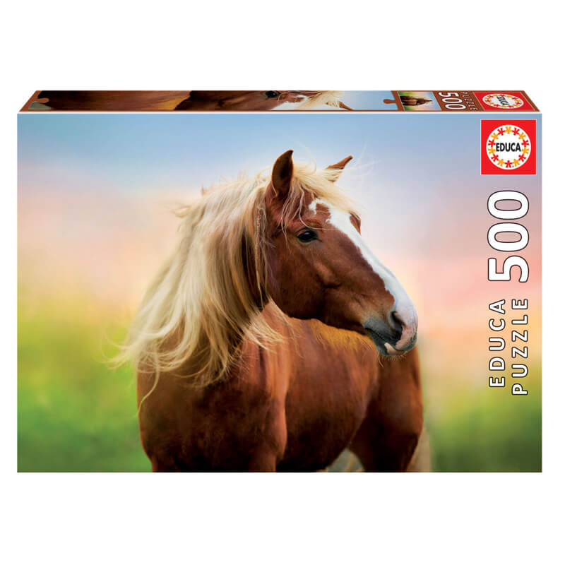 Educa: Caballo al amanecer (500 pcs) - Puzzle 2D1