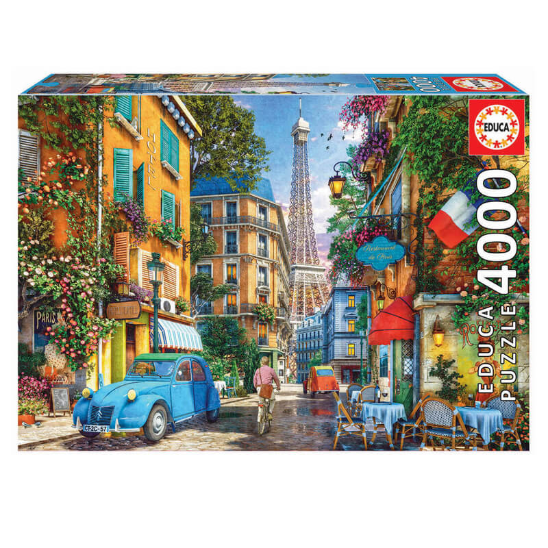Educa: Calles de París (4000 pcs) - Puzzle 2D1