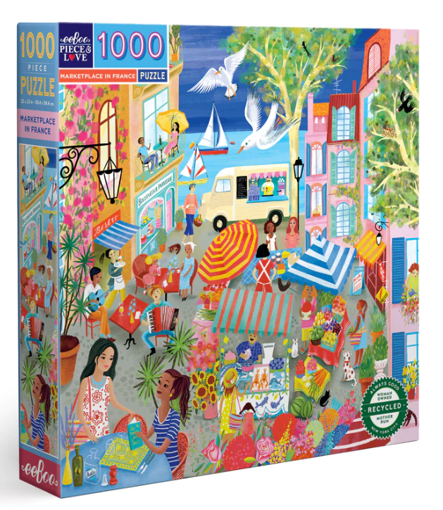 Eeboo: Marketplace in France (1000 pcs)1