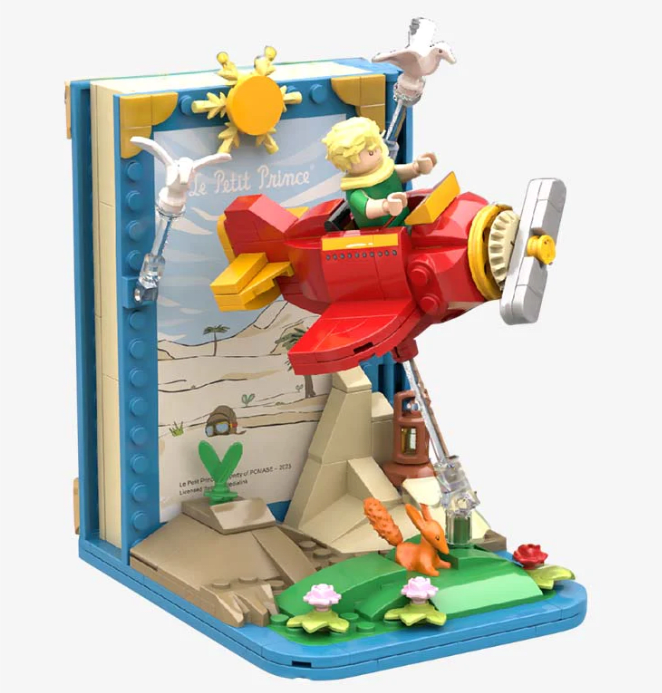 El principito - Apoyador de libros Armable 3D2