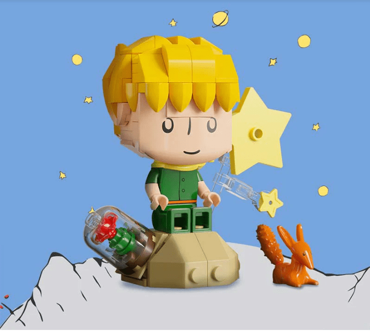 El principito - Figura Mini Armable 3D1