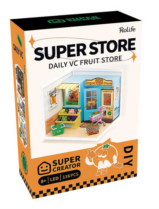 Super Creator: Tienda de frutas - Casita Miniatura1