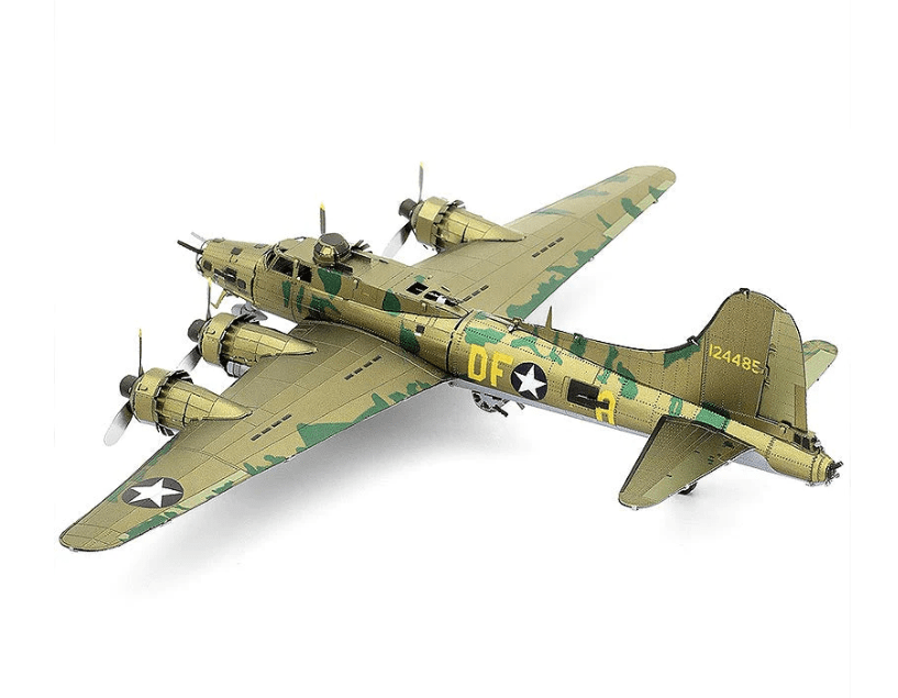 B-17 Flying Fortress - Puzzle 3D Metal3
