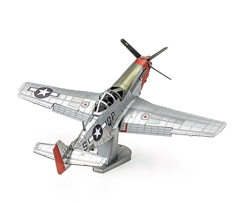 P-51D Mustang - Puzzle 3D Metal3