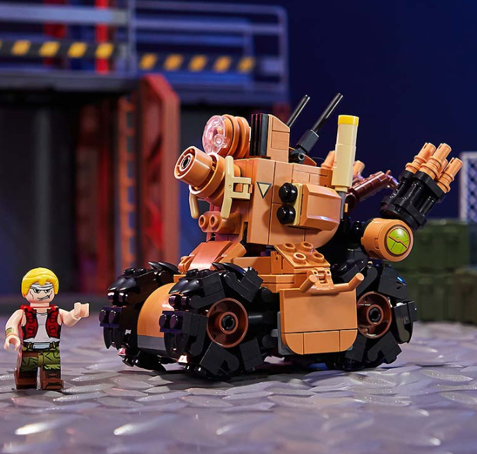 Tanque Metal Slug - Armable 3D2