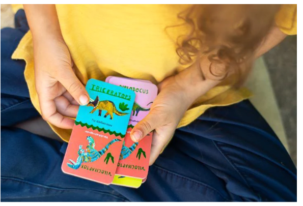 Dominó Brillante Gigante de Dinosaurios3