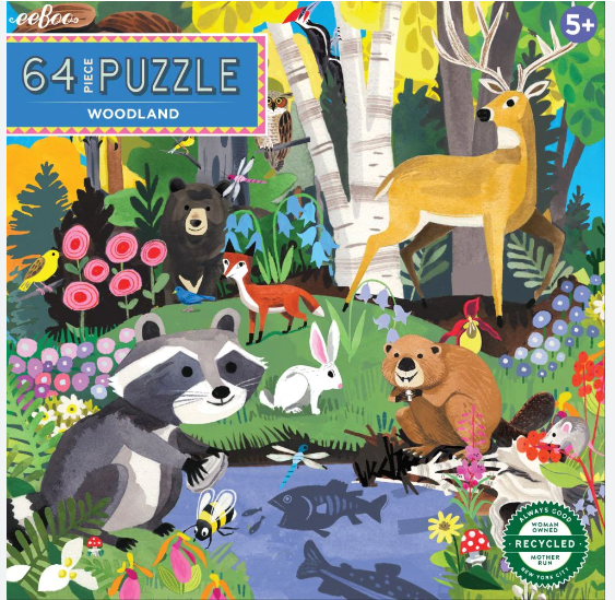 Eeboo: Woodland (64 pcs)1
