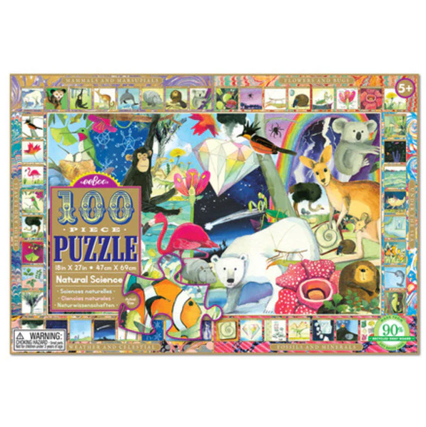 Eeboo: Natural Science (100pcs)1