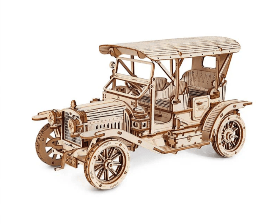 Vintage Car - Armable de madera1