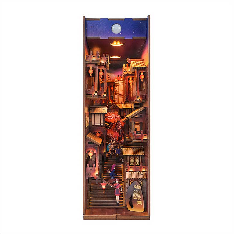 Lights in Chongqing - Separador de libros2