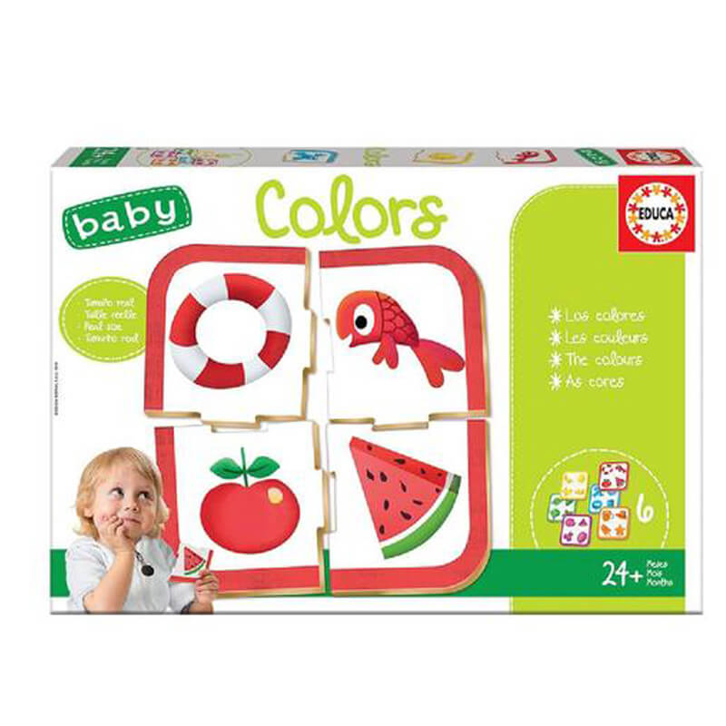 Educa: Baby Puzzle, Colores - Puzzle 2D1