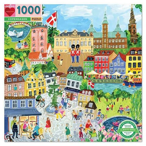 Eeboo: Copenhagen (1000 pcs)1