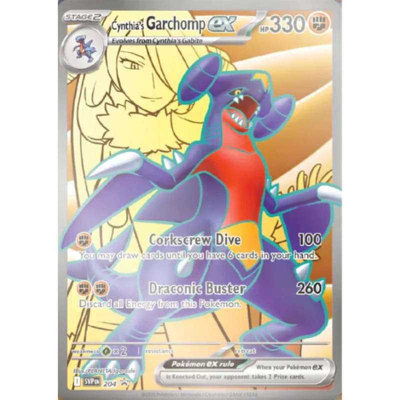 POKEMON TCG CYNTHIA'S GARCHOMP EX PREMIUM COLLECTION1