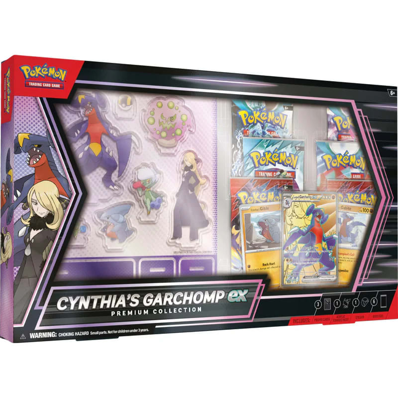 POKEMON TCG CYNTHIA'S GARCHOMP EX PREMIUM COLLECTION5