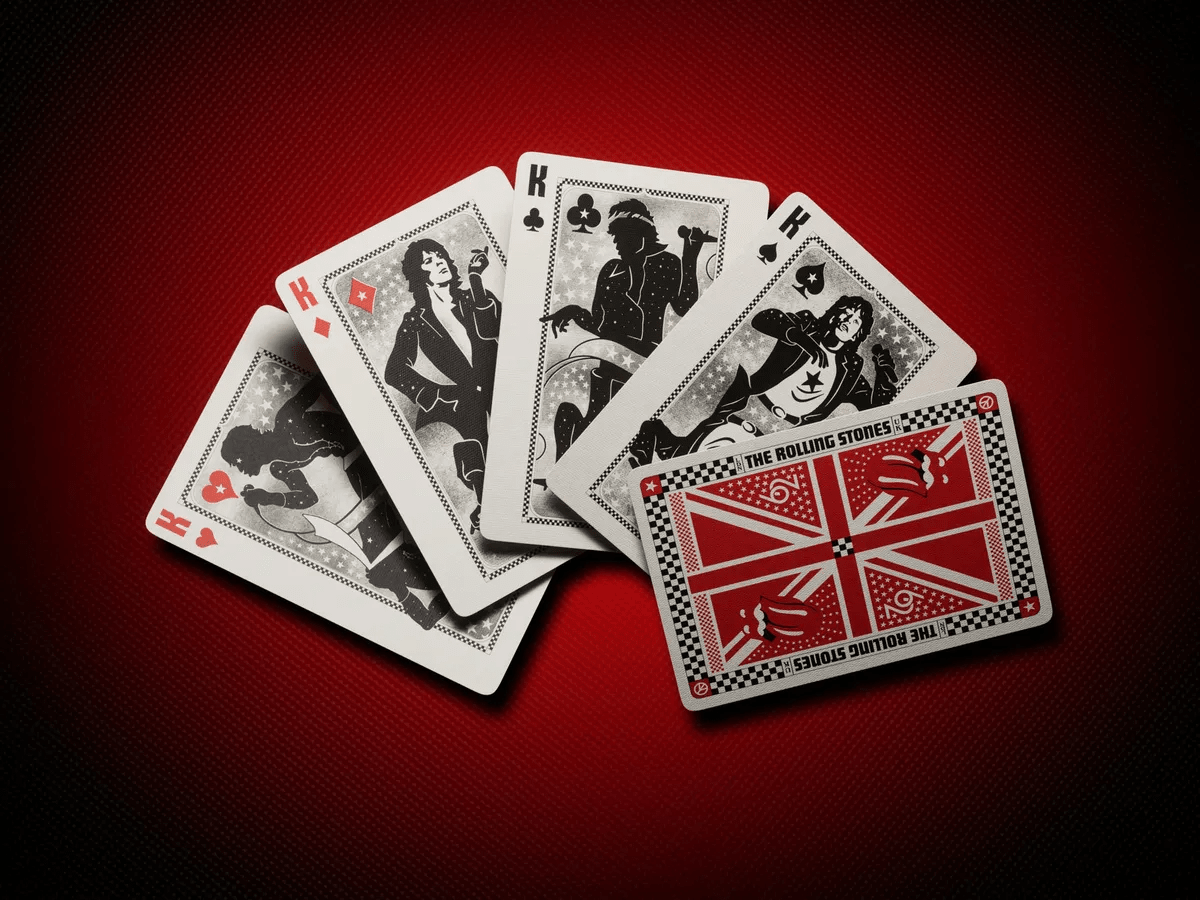 The Rolling Stones Playing Cards by theory112