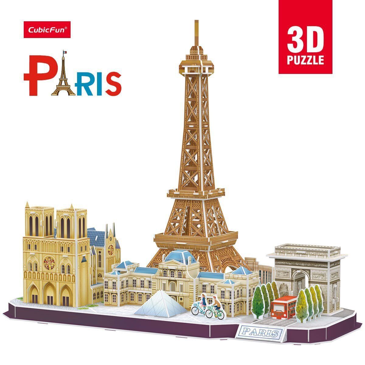 City Line Paris - Puzzle 3D1