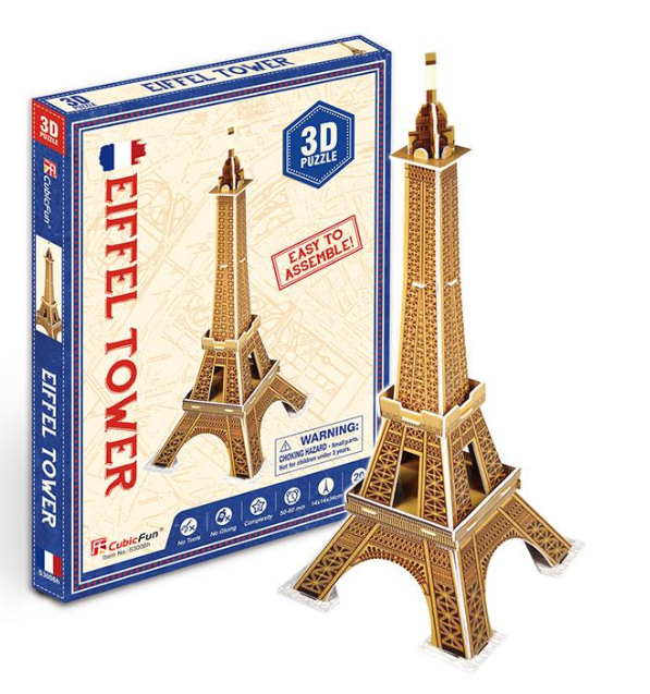Torre Eiffell Mini - Puzzle 3D1