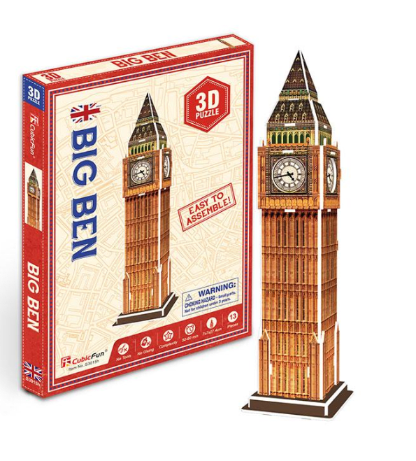 Big Ben Mini - Puzzle 3D1