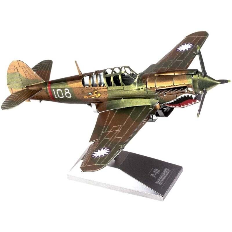 P-40 Warhawk - Puzzle 3D Metal1