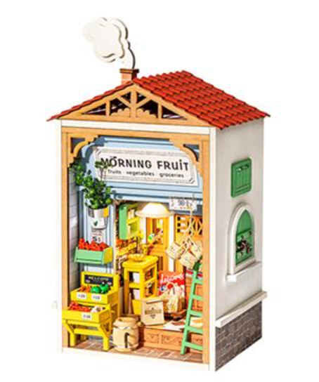 Morning Fruit Store  - Casita Miniatura1