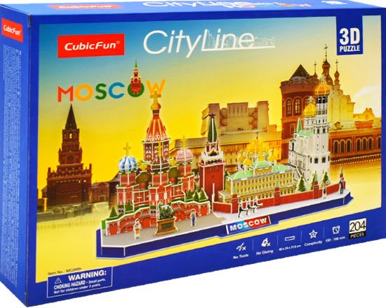 City Line Moscow - Puzzle 3D1