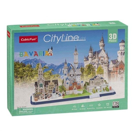 City Line Bavaria - Puzzle 3D1