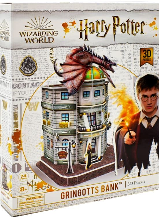 Harry Potter Gringotts Bank - Puzzle 3D1