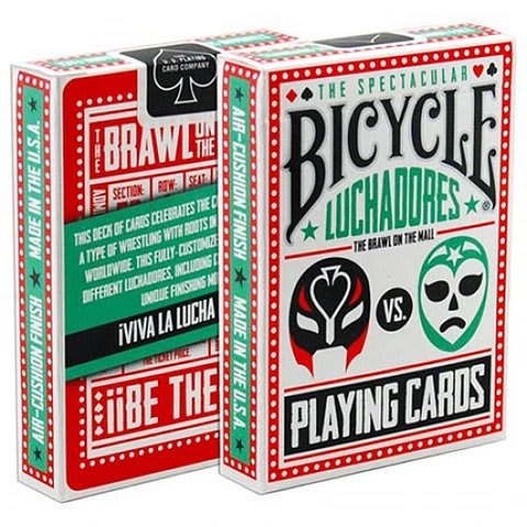 Naipe - Bicycle - Luchadores1