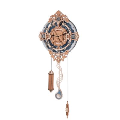 Reloj Mural Romántico (231 Pcs) - Puzzle 3D Madera1